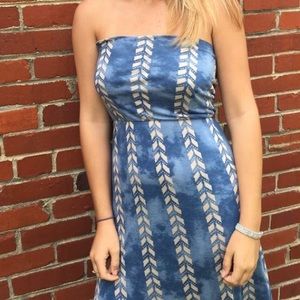Super cute blue Maxi dress